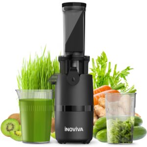 Inoviva Cold Press Juicer – Compact Slow Juicer for Fruits and Vegetables
